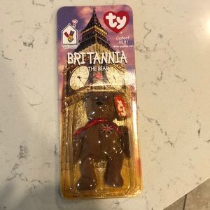 Britannia the Bear Beanie Baby